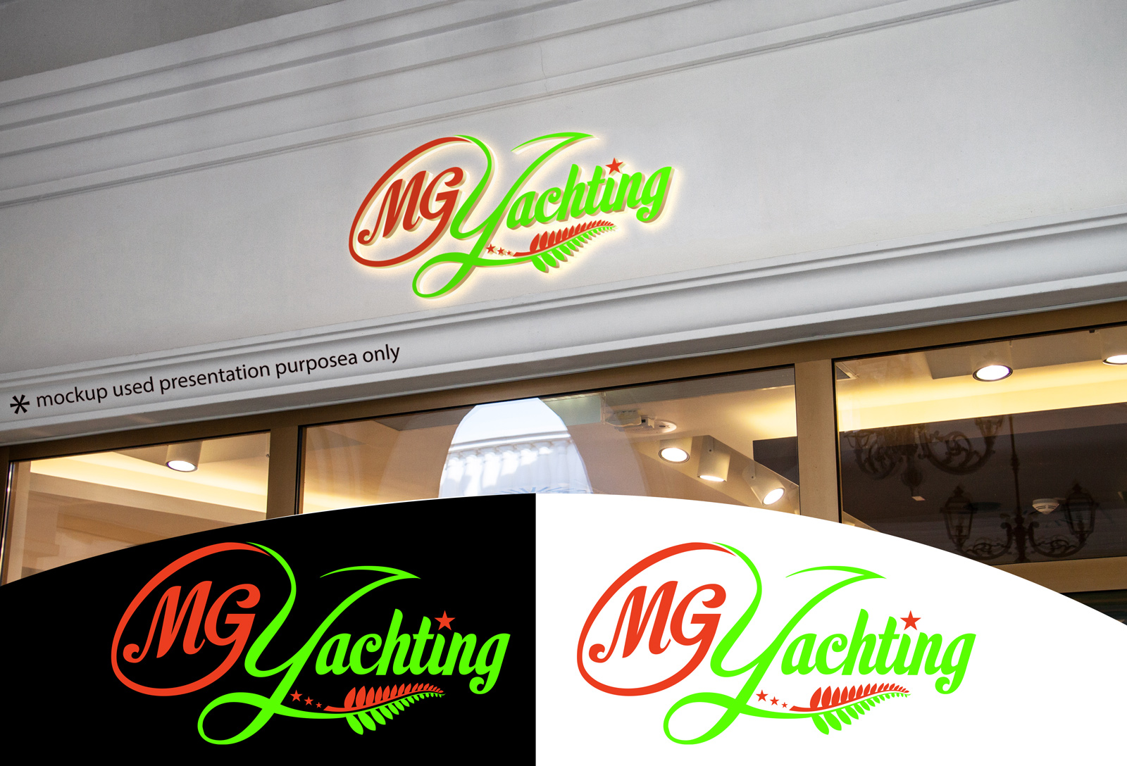 Logo Design by Rubia@ for MG Yachting  | Design #31879495