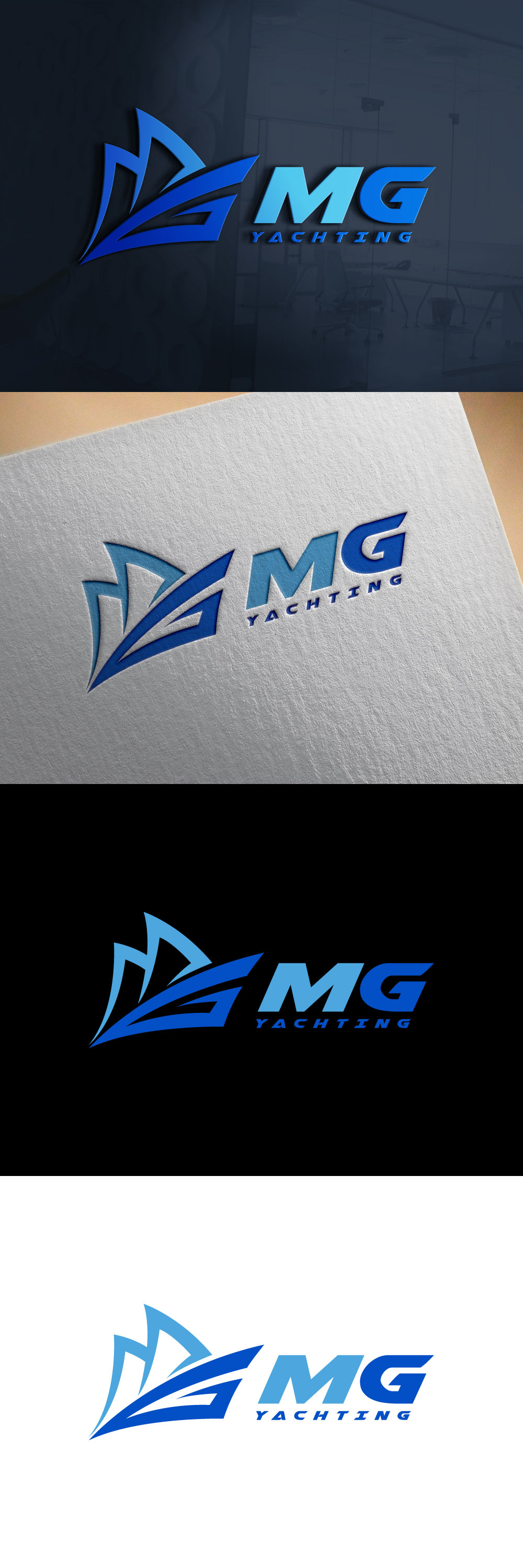 Diseño de Logo por designA78 para MG Yachting  | Diseño #31872366
