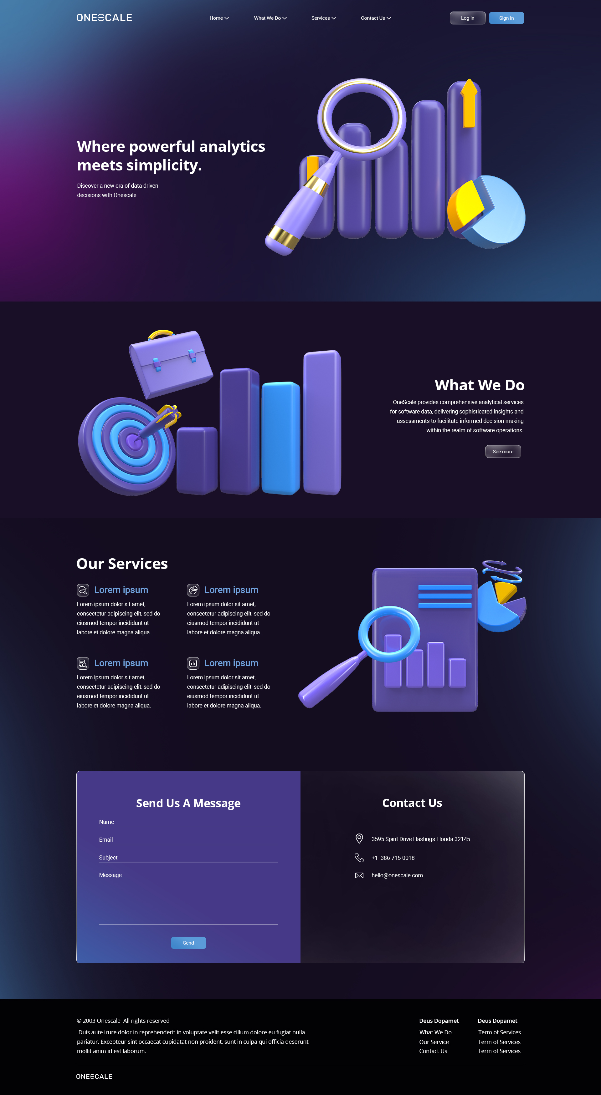 Web-Design von Lauren für OneScale | Design #31887162