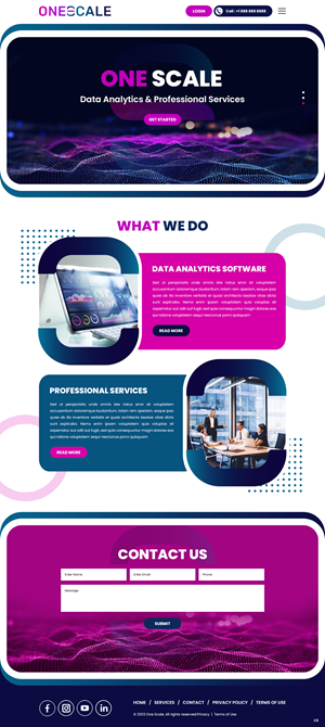 Web Design by pb for OneScale | Design: #31883674