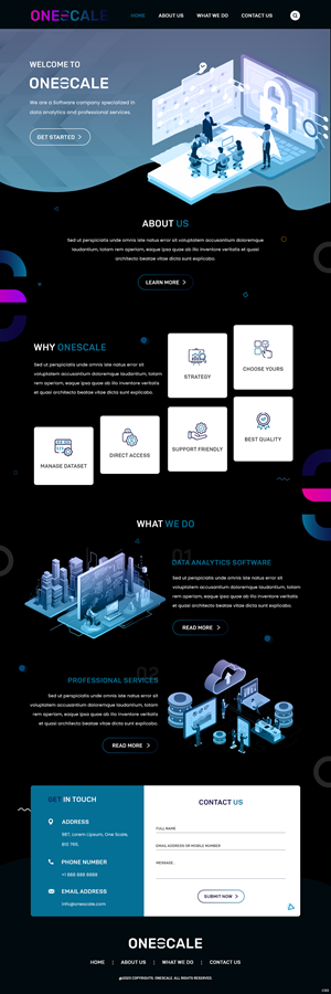 Web-Design von pb für OneScale | Design #31921590