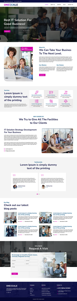 Web Design by NetSpidy