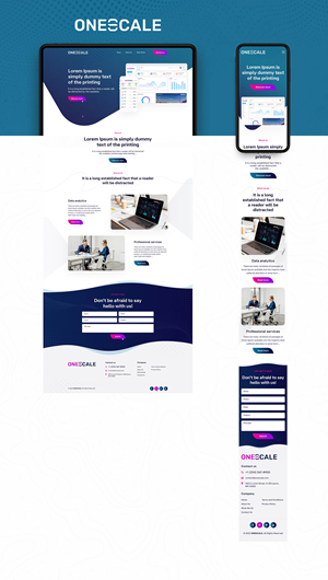 Web-Design von Ved Web Services für OneScale | Design #31883654