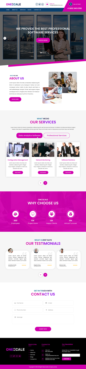 Web-Design von Creations Box 2015 für OneScale | Design #31882152