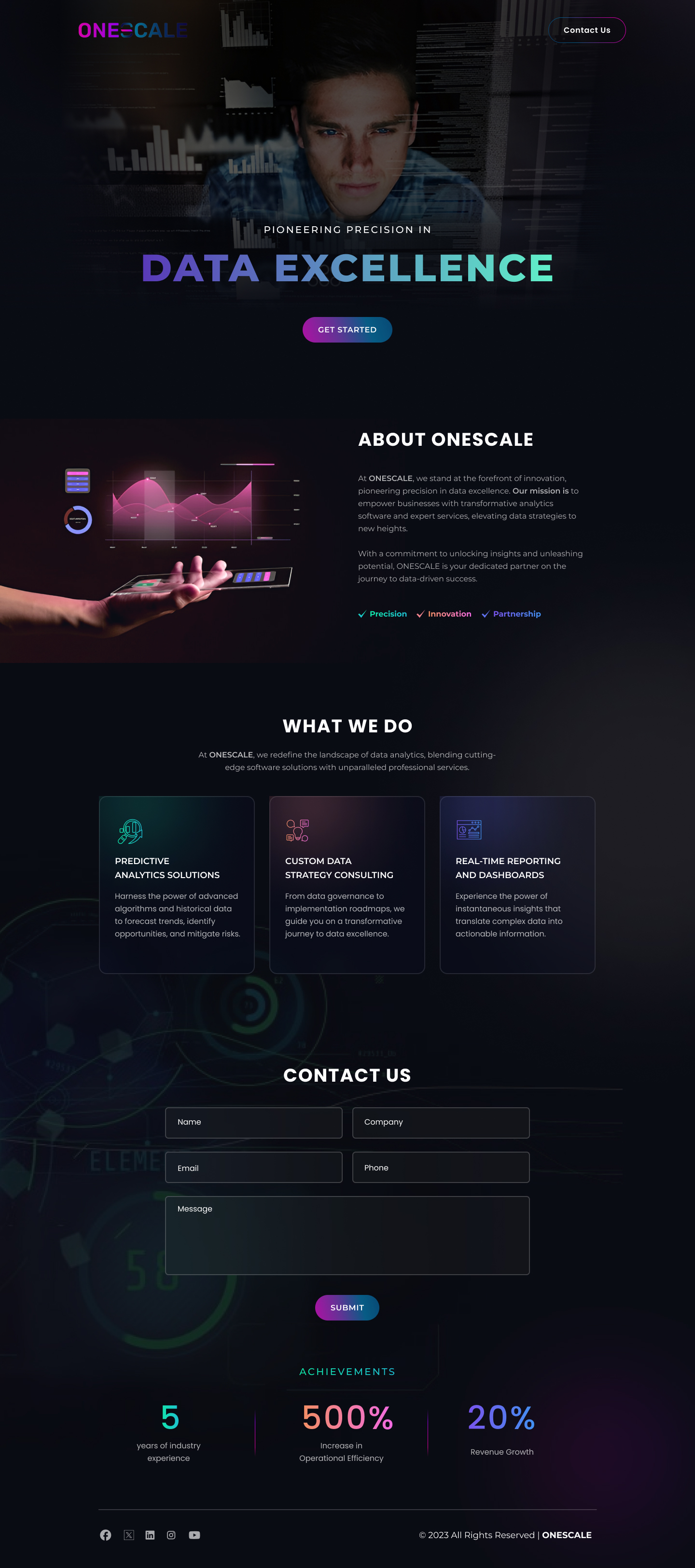 Web Design by *mary for OneScale | Design #31891949