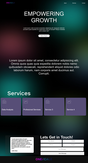 Web Design by Abhinav Deotale