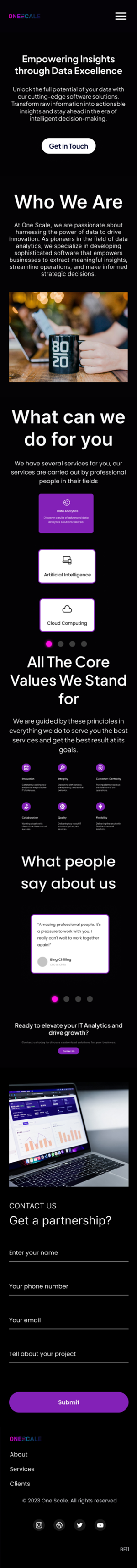 Web Design by Taufik H for OneScale | Design: #31901181