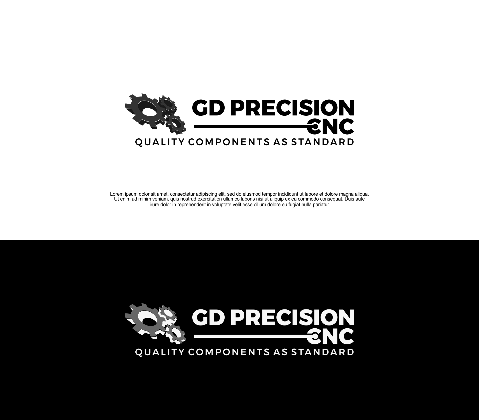 Logo Design by GI ART for GD Precision CNC Ltd | Design #31918578