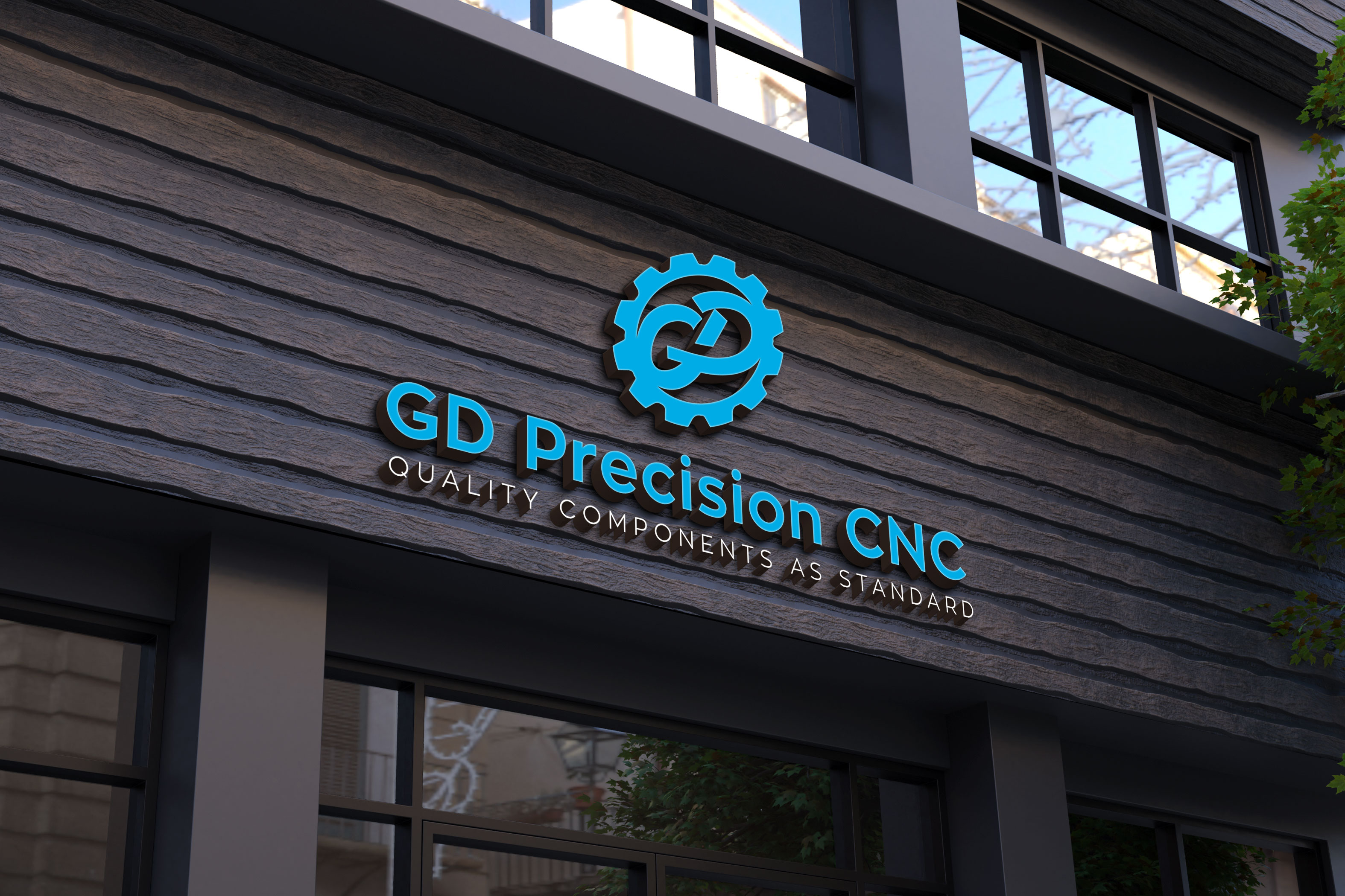 Logo Design by Kavth for GD Precision CNC Ltd | Design #31906265
