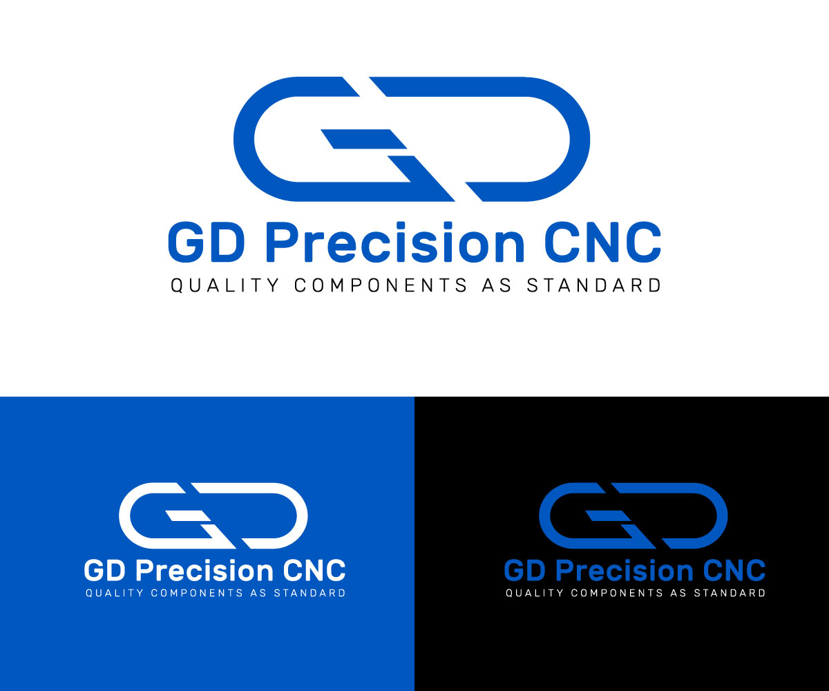 Logo Design by RaKu 2 for GD Precision CNC Ltd | Design #31909873