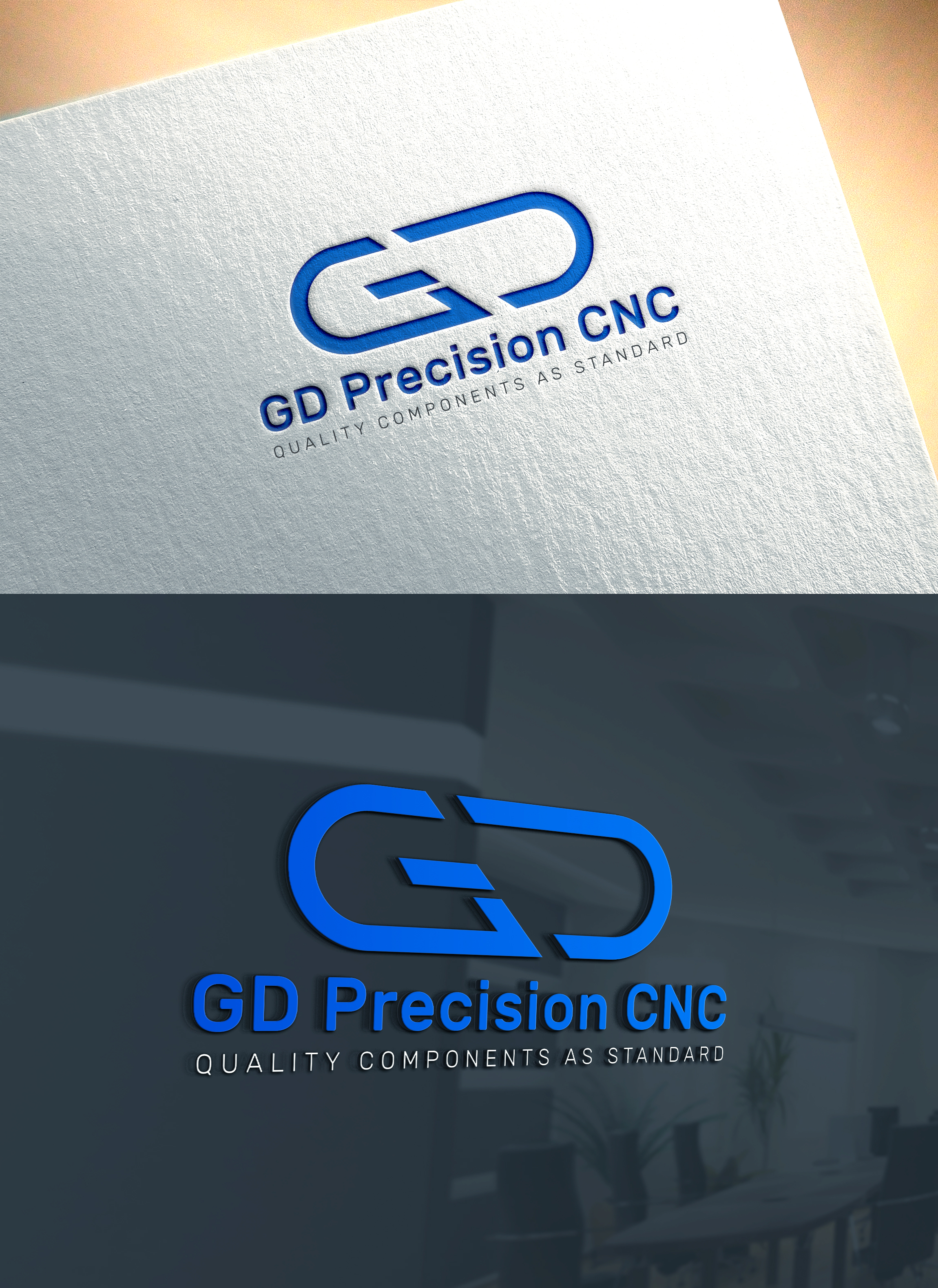 Diseño de Logo por RaKu 2 para GD Precision CNC Ltd | Diseño #31911648