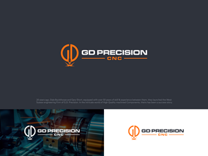 Logo Design by COLOUR CREATIVE for GD Precision CNC Ltd | Design: #31921452