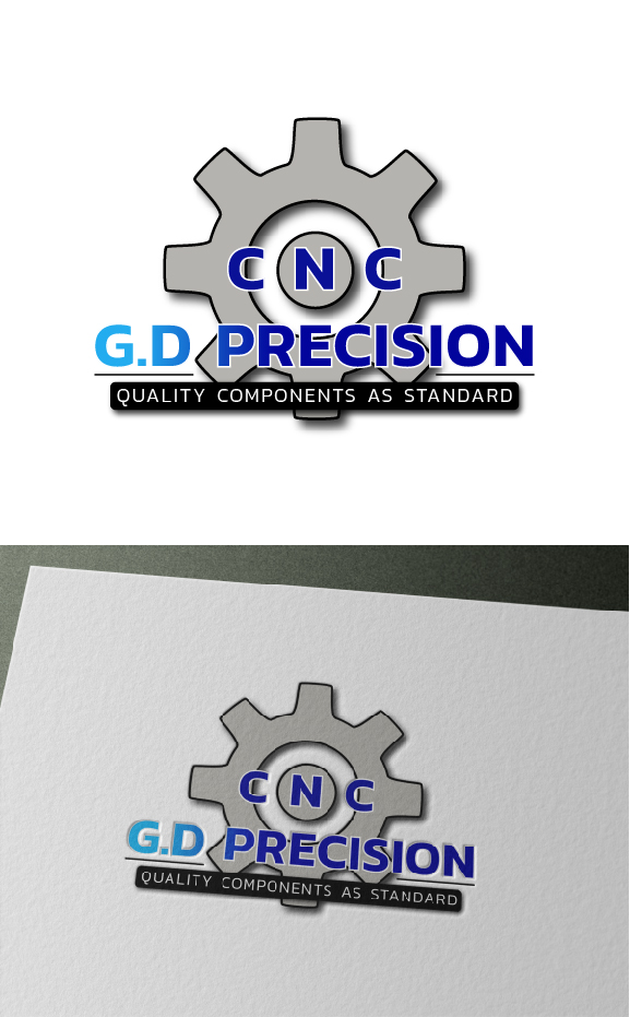 Diseño de Logo por vidarshana 2 para GD Precision CNC Ltd | Diseño #31919614