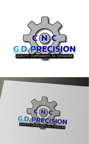 Logo Design by vidarshana 2 for GD Precision CNC Ltd | Design: #31919614