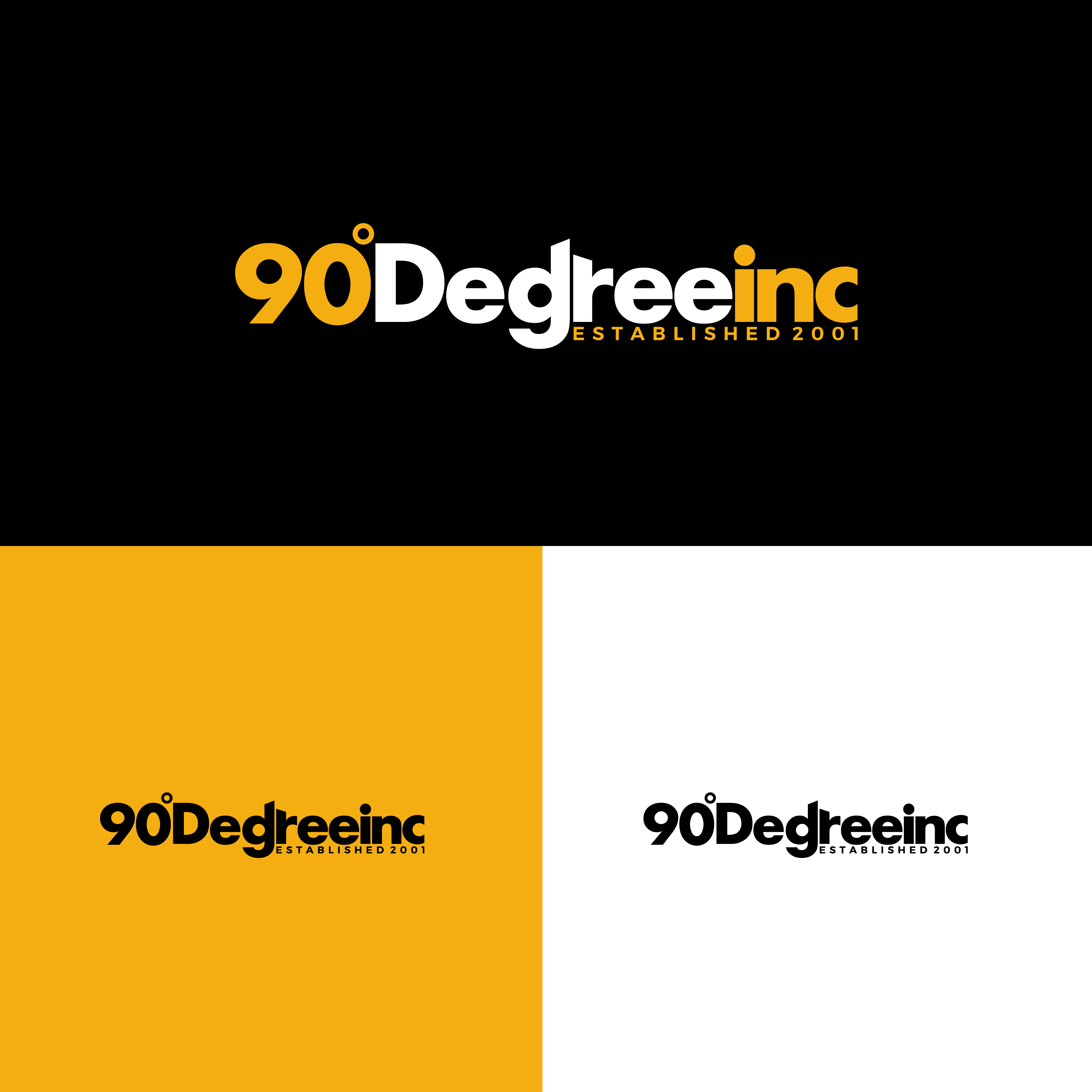 Logo Design by UMA 7 for 90 Degree Construction | Design #31896947