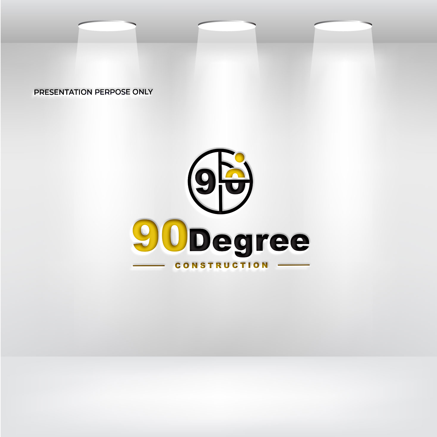 Logo Design by RS_Design for 90 Degree Construction | Design #31883587
