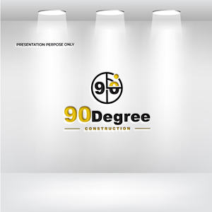 Logo Design by RS_Design for 90 Degree Construction | Design: #31883587