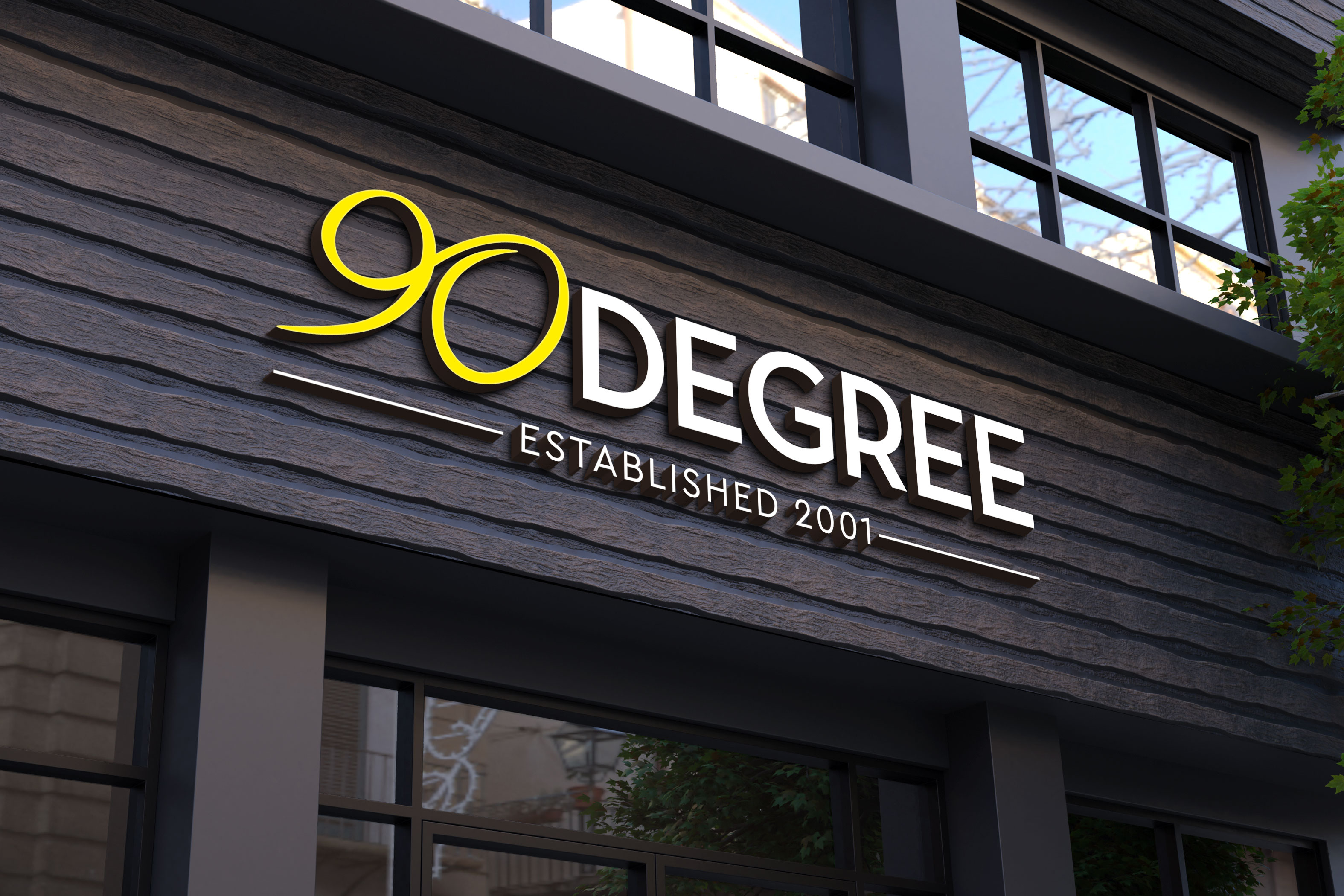 Logo Design by Kavth for 90 Degree Construction | Design #31906260