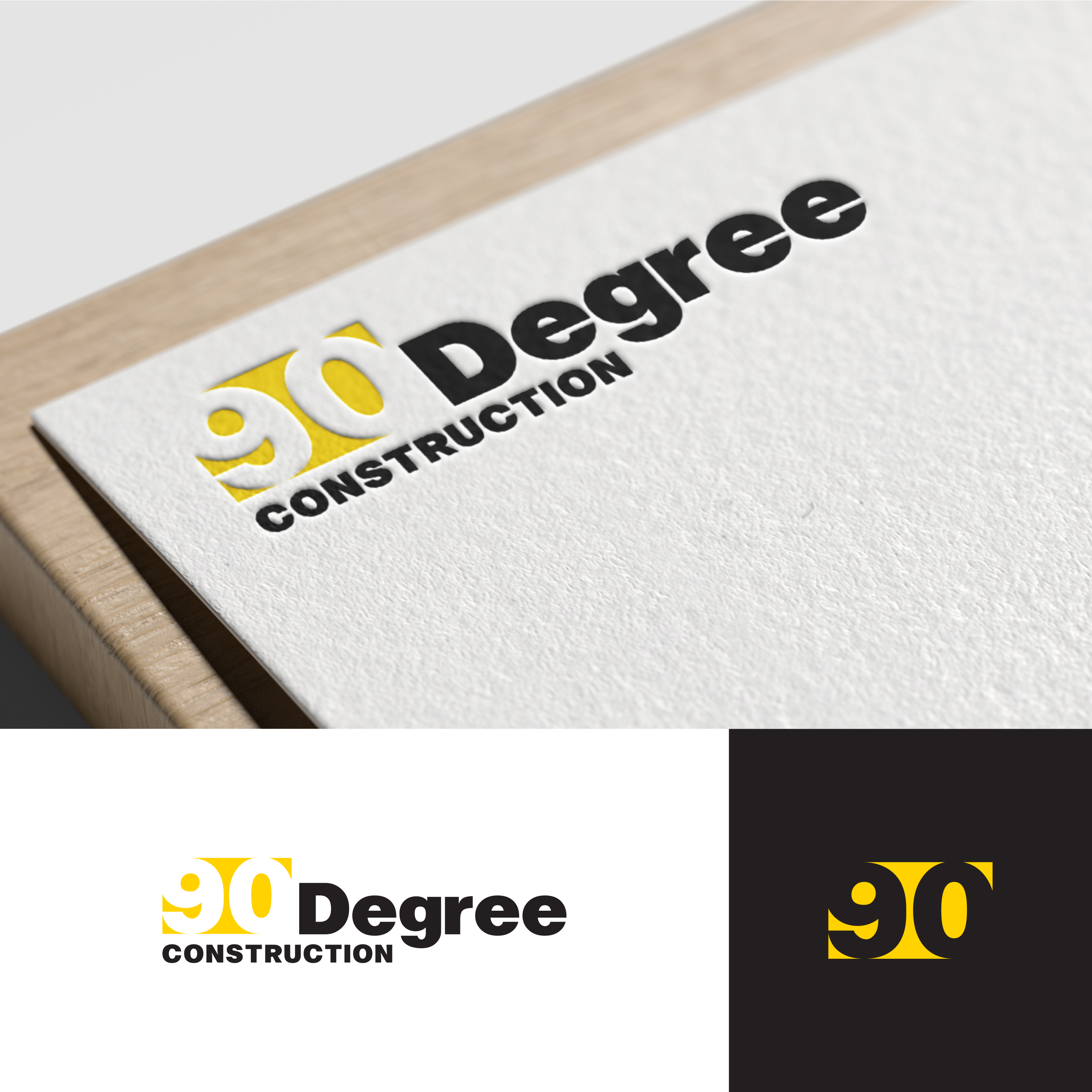 Diseño de Logo por ge.logo para 90 Degree Construction | Diseño #31878958