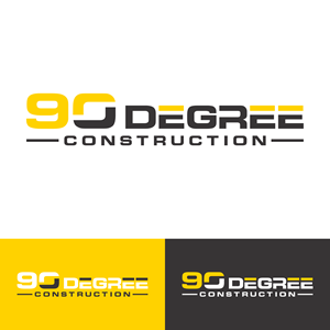 Logo Design by Dalang Design for 90 Degree Construction | Design: #31883488