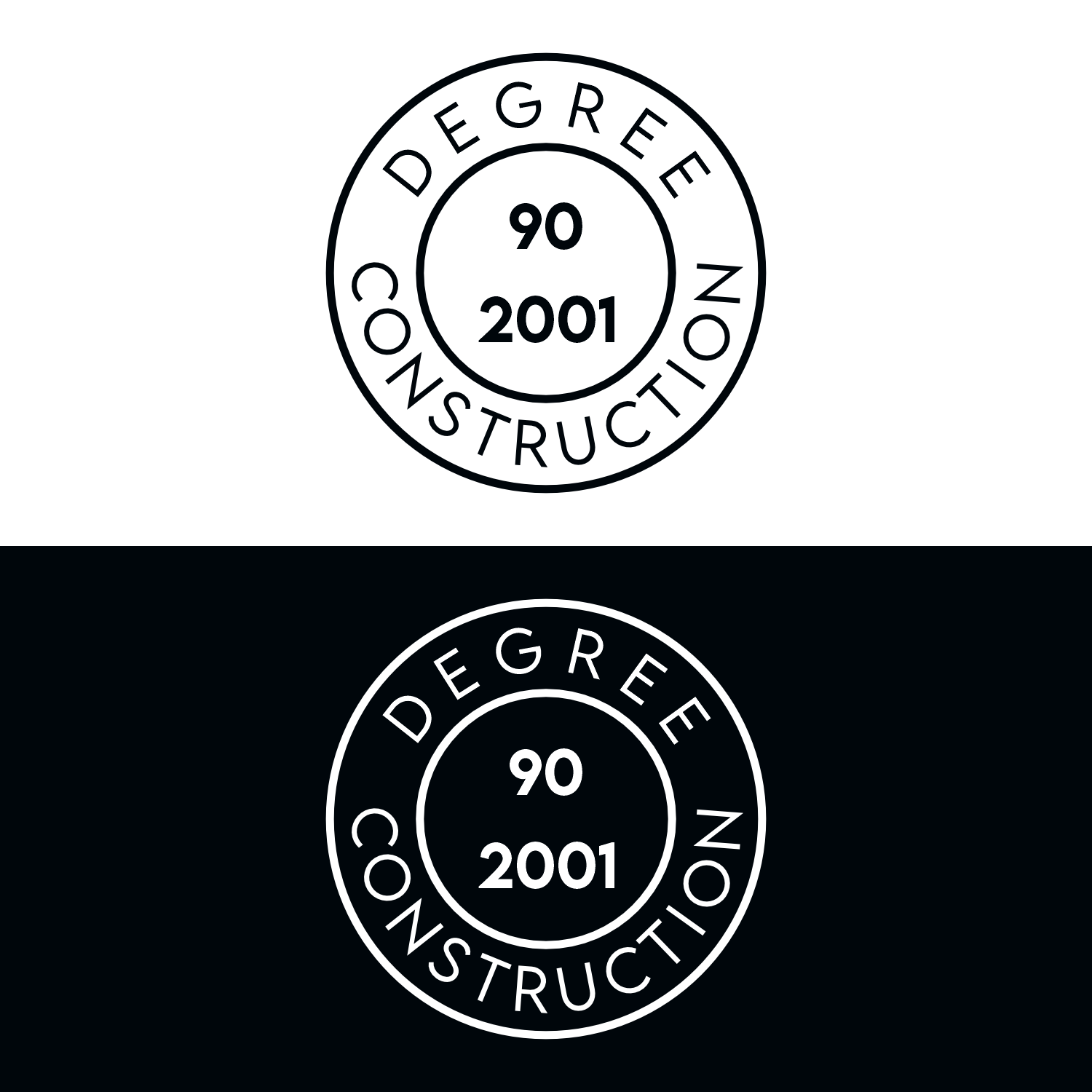 Logo Design by cah awu for 90 Degree Construction | Design #31882850
