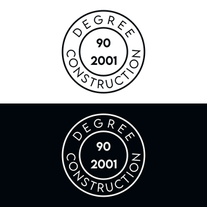 Logo Design by cah awu for 90 Degree Construction | Design: #31882850