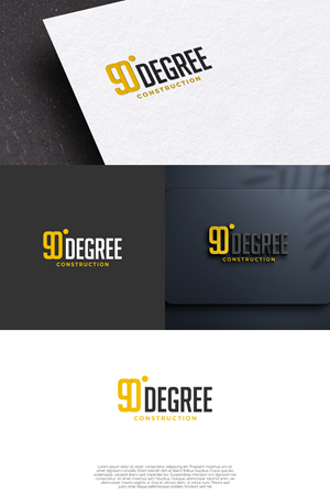 Design de Logo par Verguson pour 90 Degree Construction | Design : #31890693