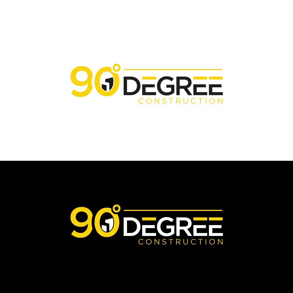 Logo Design by YourLogoMaster for 90 Degree Construction | Design #31887159