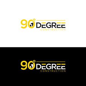 Logo Design by YourLogoMaster for 90 Degree Construction | Design: #31887159