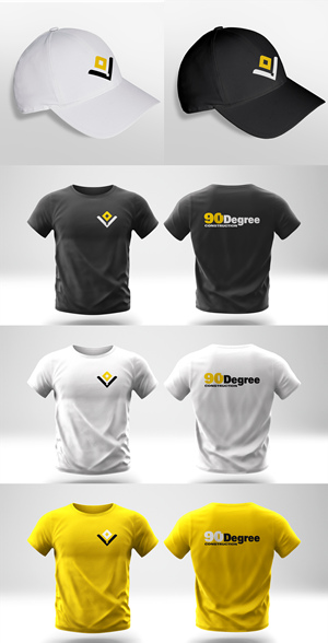 Logo Design by design_by_sandro for 90 Degree Construction | Design: #31890546