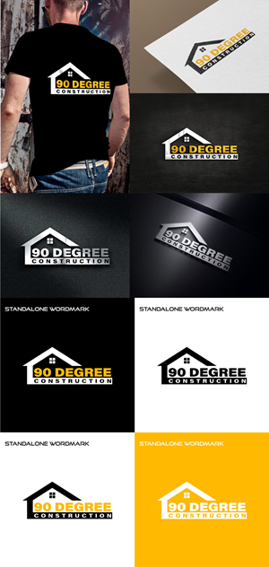 Design de Logo par Huzaifa Designer pour 90 Degree Construction | Design : #31888595