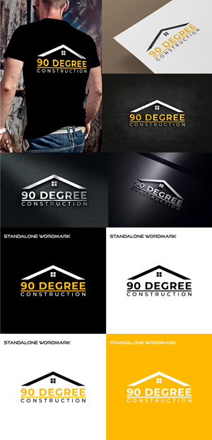 Design de Logo par Huzaifa Designer pour 90 Degree Construction | Design : #31888617