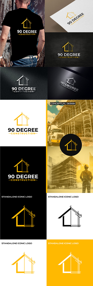Design de Logo par Huzaifa Designer pour 90 Degree Construction | Design : #31888622
