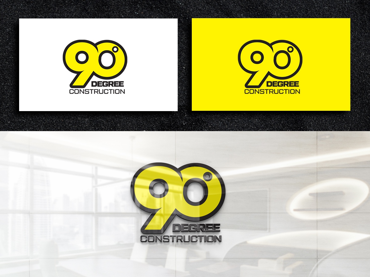 Logo Design by ArtSamurai for 90 Degree Construction | Design #31887487