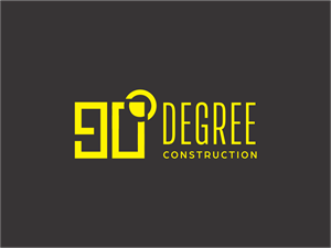 Logo Design by Bee Bee for 90 Degree Construction | Design: #31910007