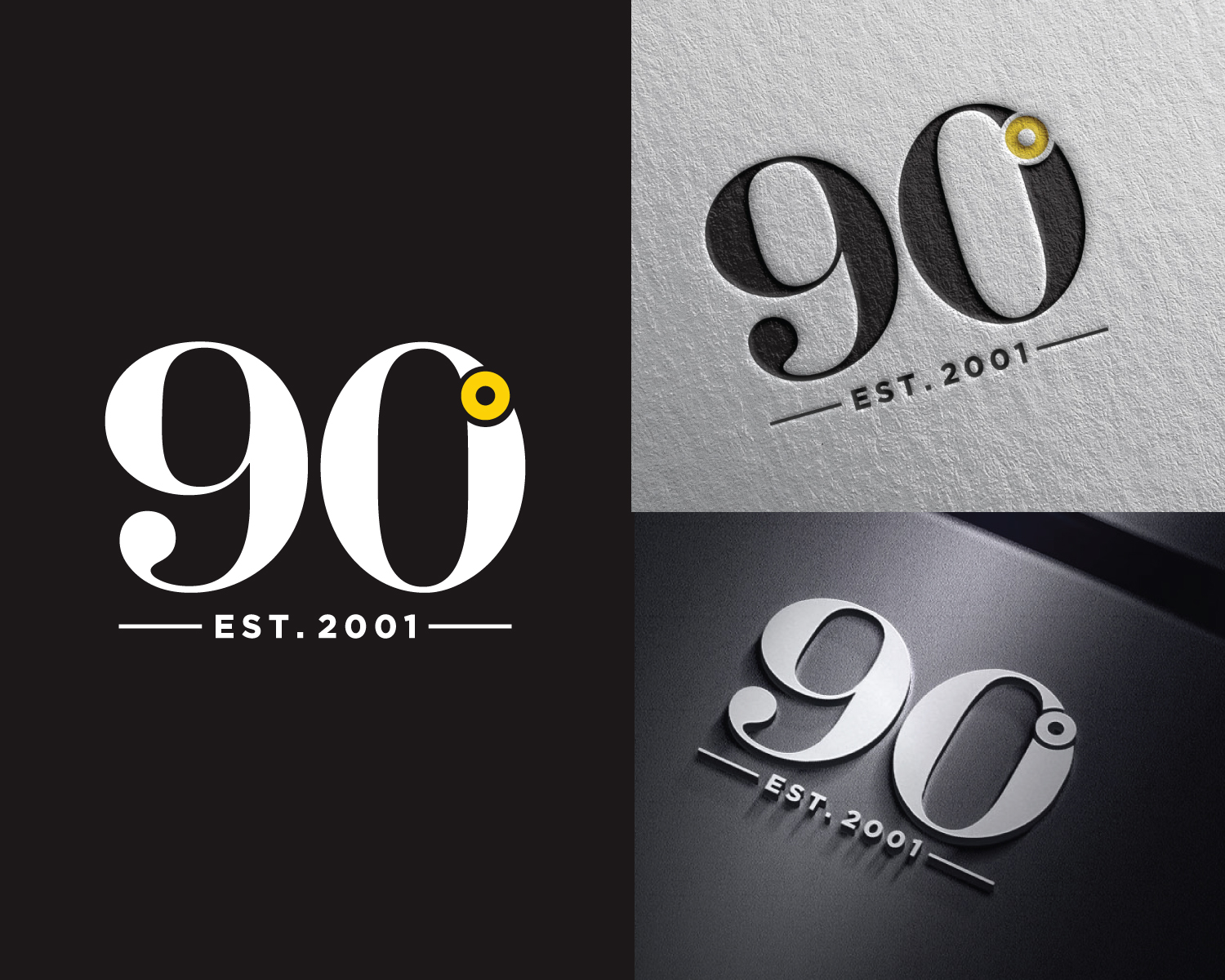 Logo Design by Atec for 90 Degree Construction | Design #31906935