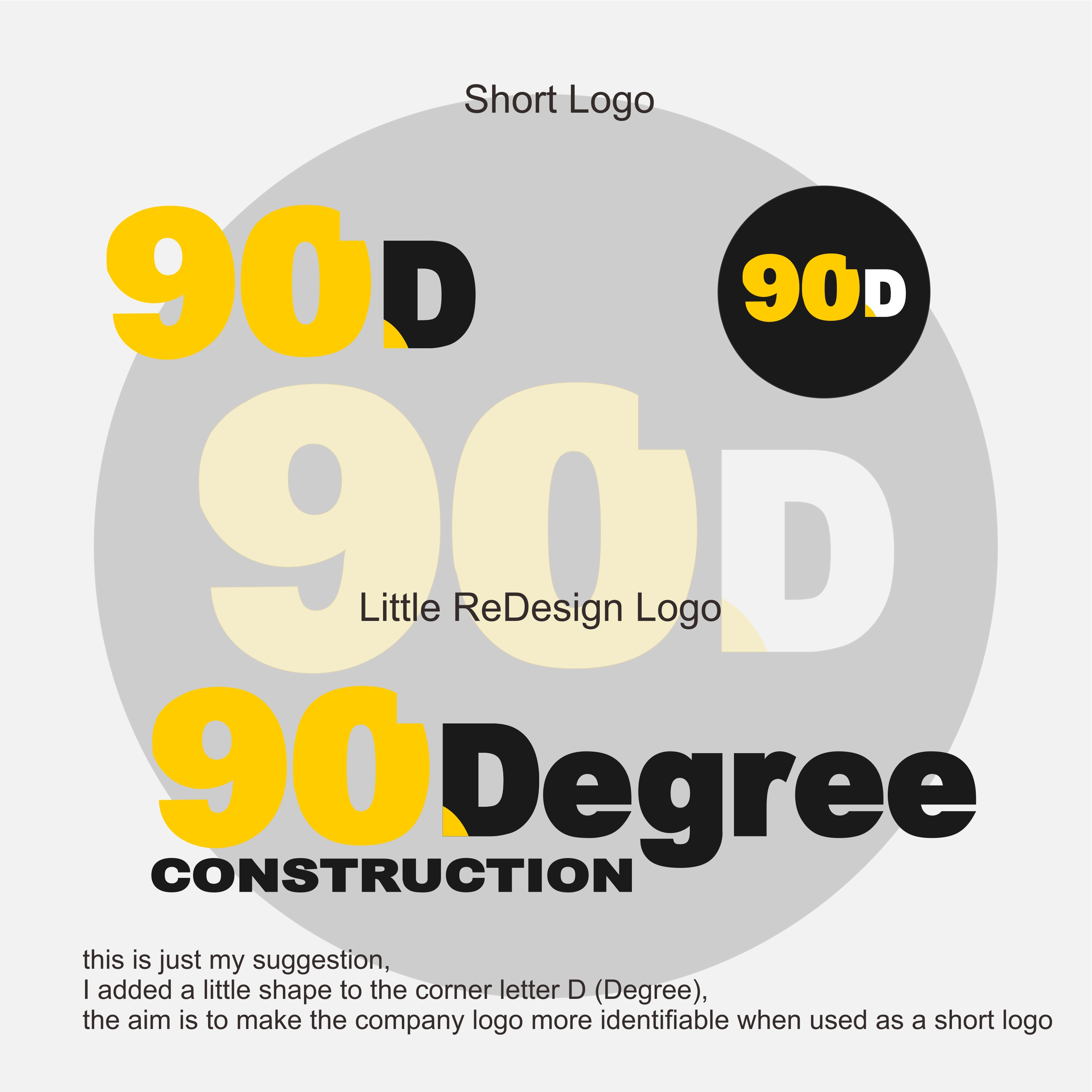 Design de Logo par Chandra AS pour 90 Degree Construction | Design #31905366