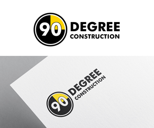 Logo Design by Ansh Design for 90 Degree Construction | Design: #31882466