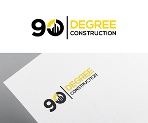 Logo Design by Ansh Design for 90 Degree Construction | Design: #31882467