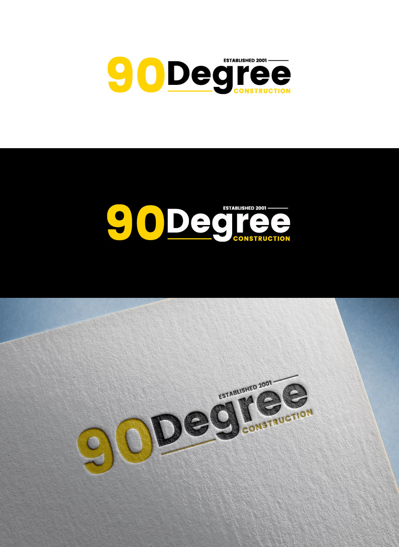 Design de Logo par flora.c design pour 90 Degree Construction | Design #31885221