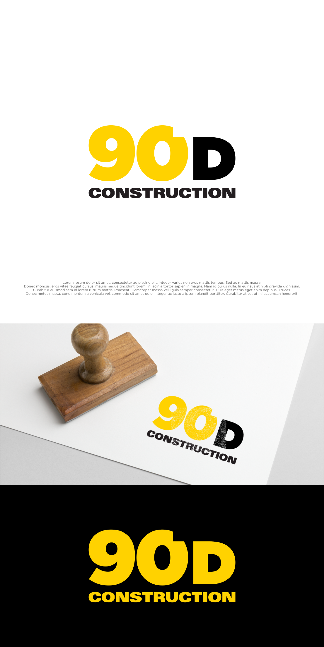 Logo Design by shiroRo for 90 Degree Construction | Design #31900979