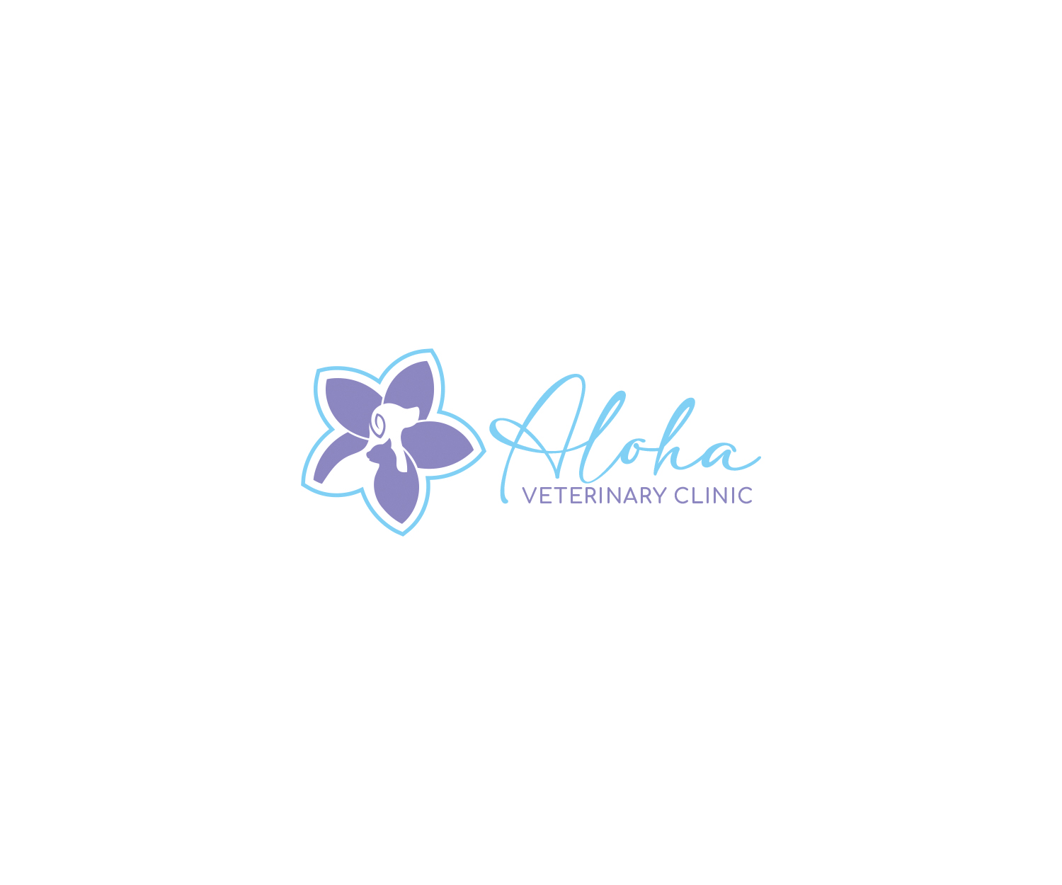 Elegant, Playful, Veterinary Logo Design for Aloha Veterinary Clinic by ...