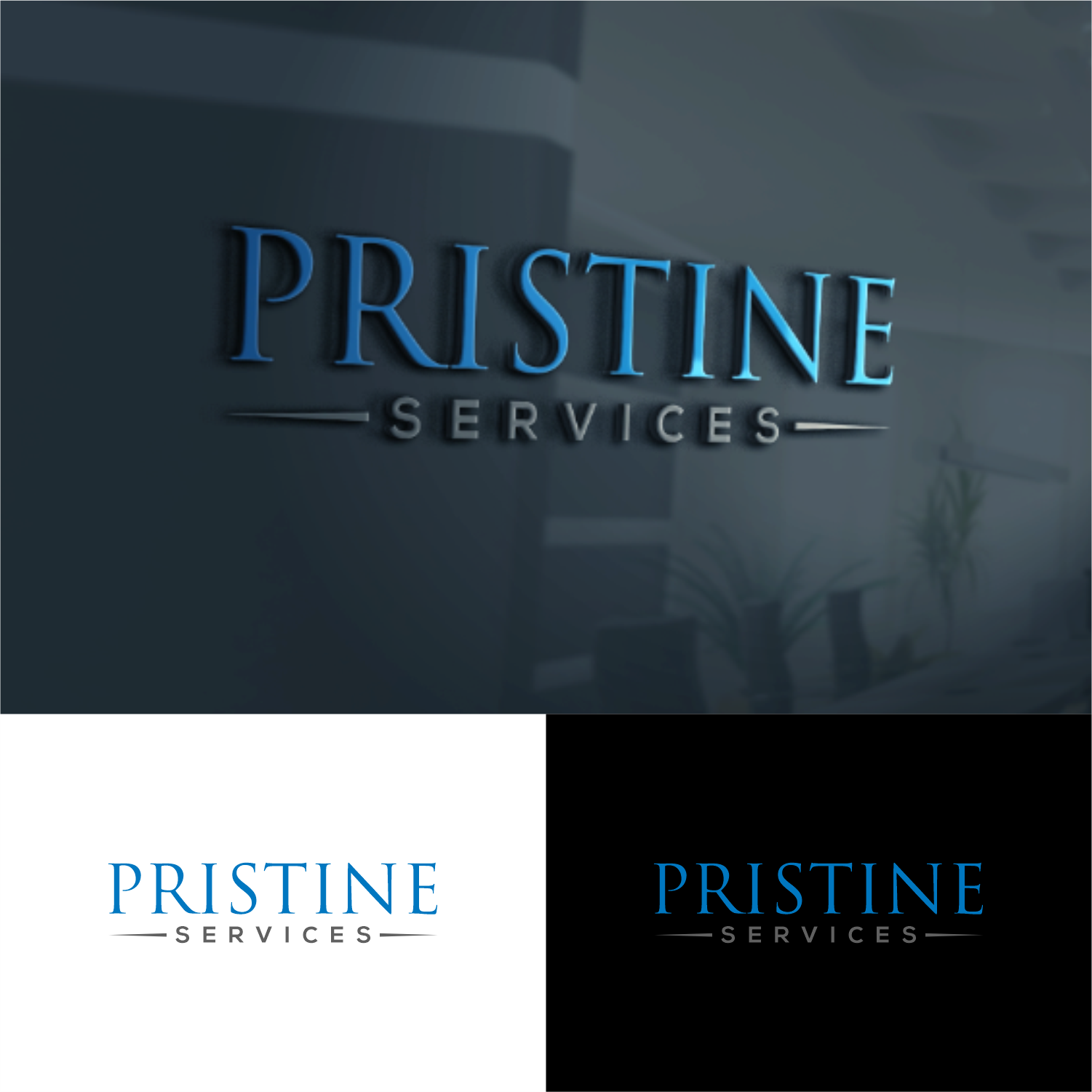 Diseño de Logo por semarco para Pristine Services LLC | Diseño #31879647