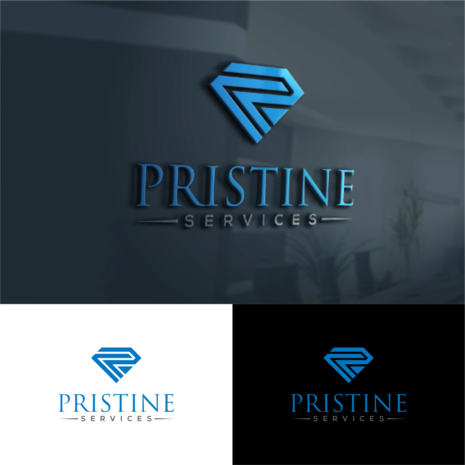 Diseño de Logo por semarco para Pristine Services LLC | Diseño #31887318
