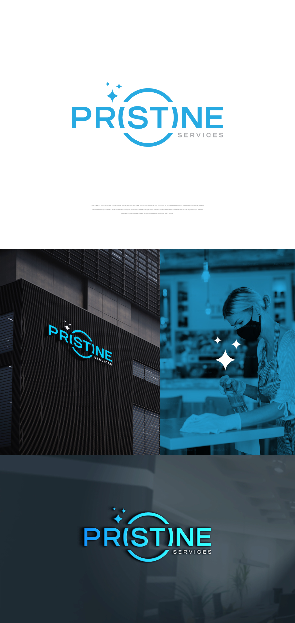 Logo-Design von apik. für Pristine Services LLC | Design #31884359