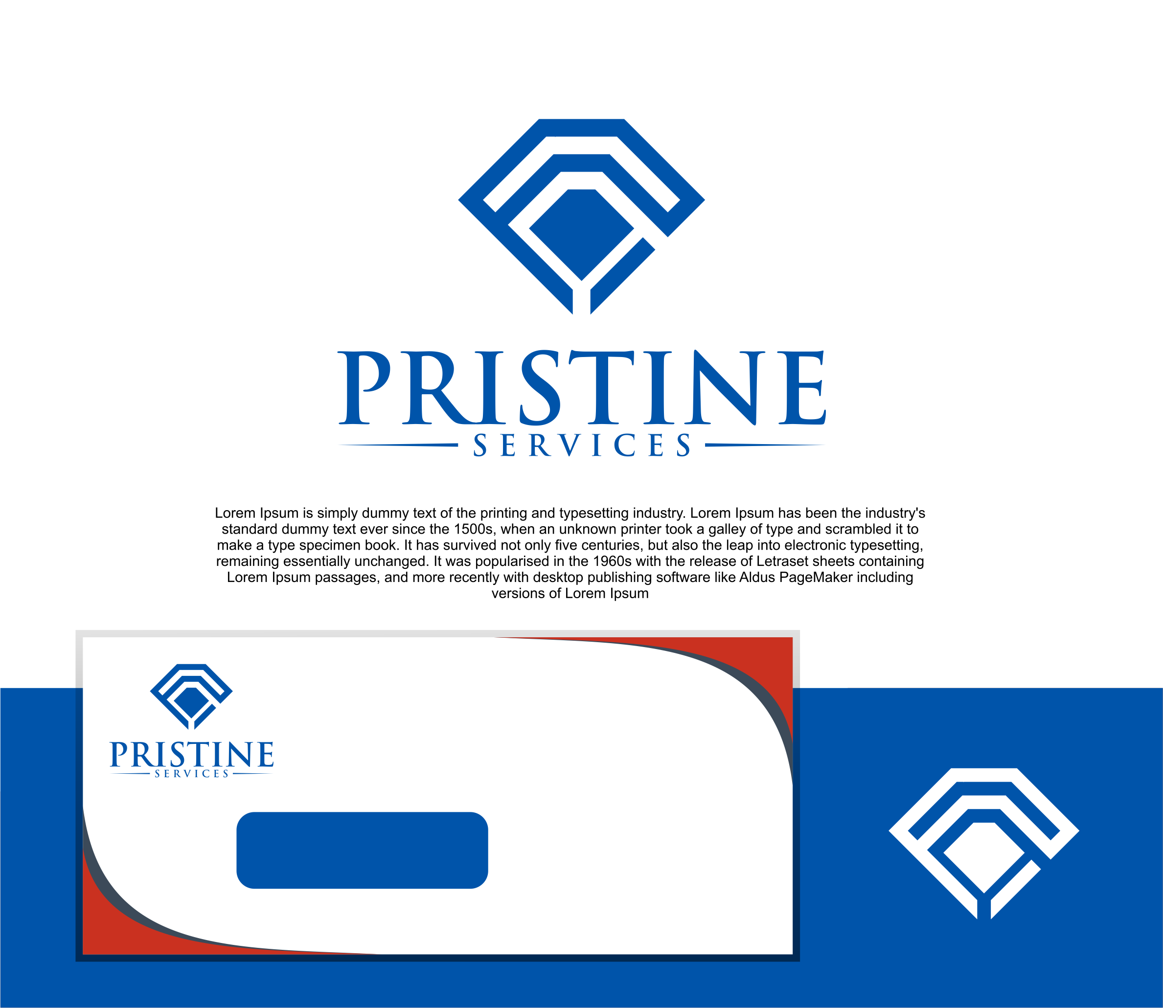 Logo Design by diego costa for Pristine Services LLC | Design #31890658