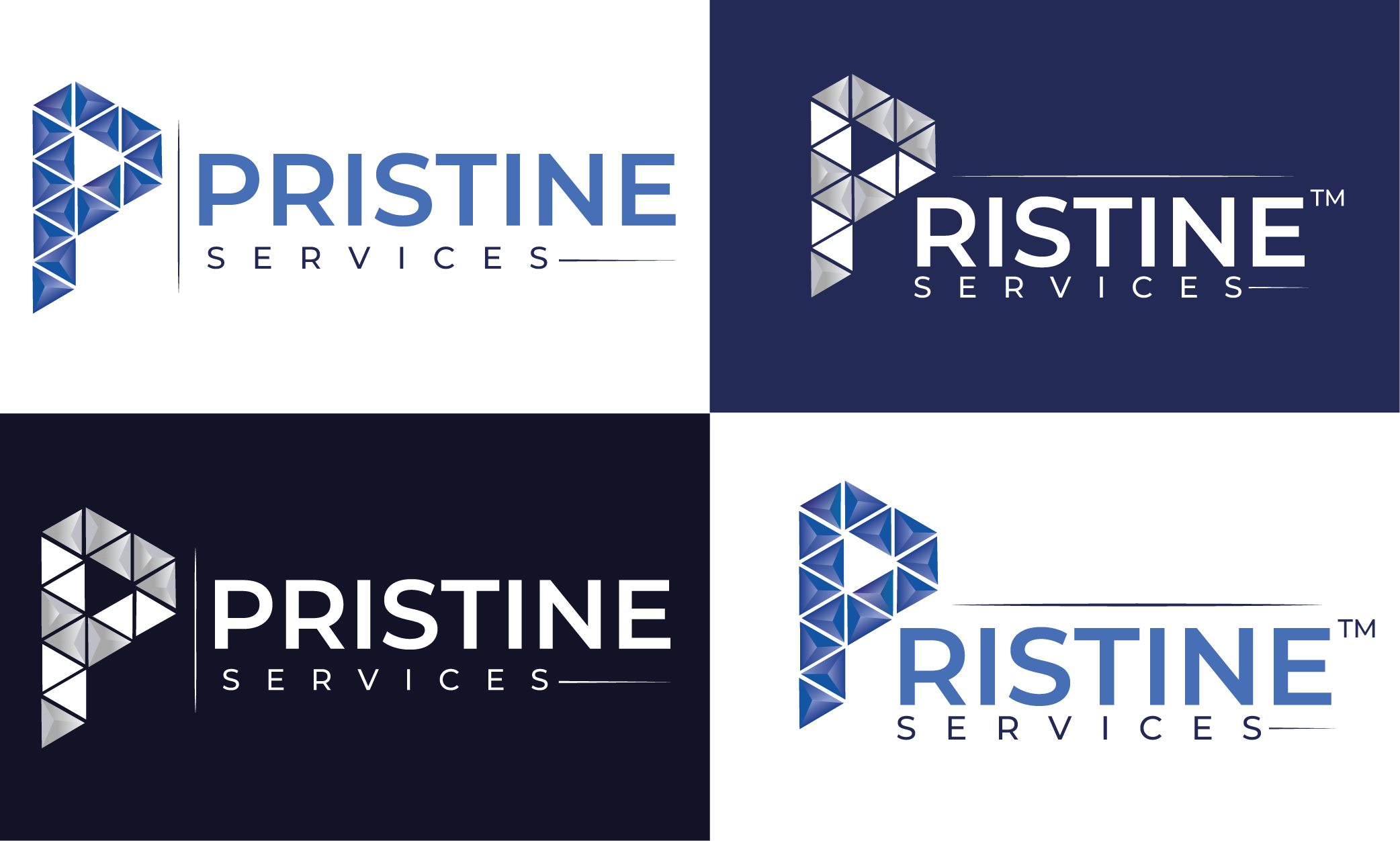 Logo-Design von Adeel Rahman für Pristine Services LLC | Design #31894338