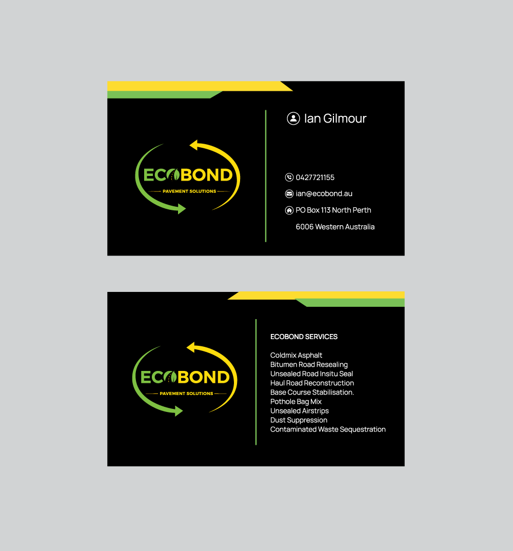Diseño Gráfico por RA-bica para Ecobond | Diseño #31880408