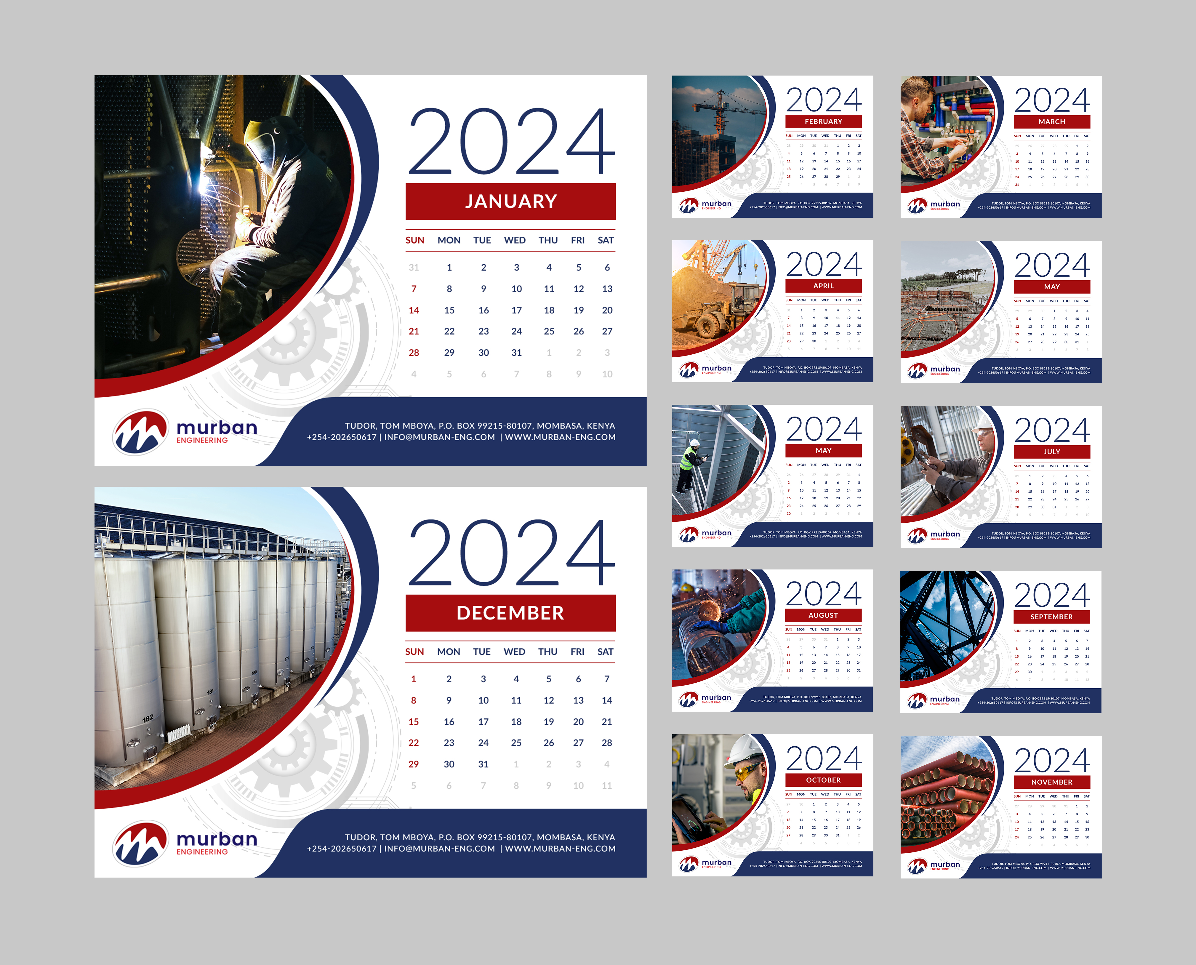 Schreibwaren-Design von Sun Moon Graphic Designer für Murban Engineering | Design #31920640