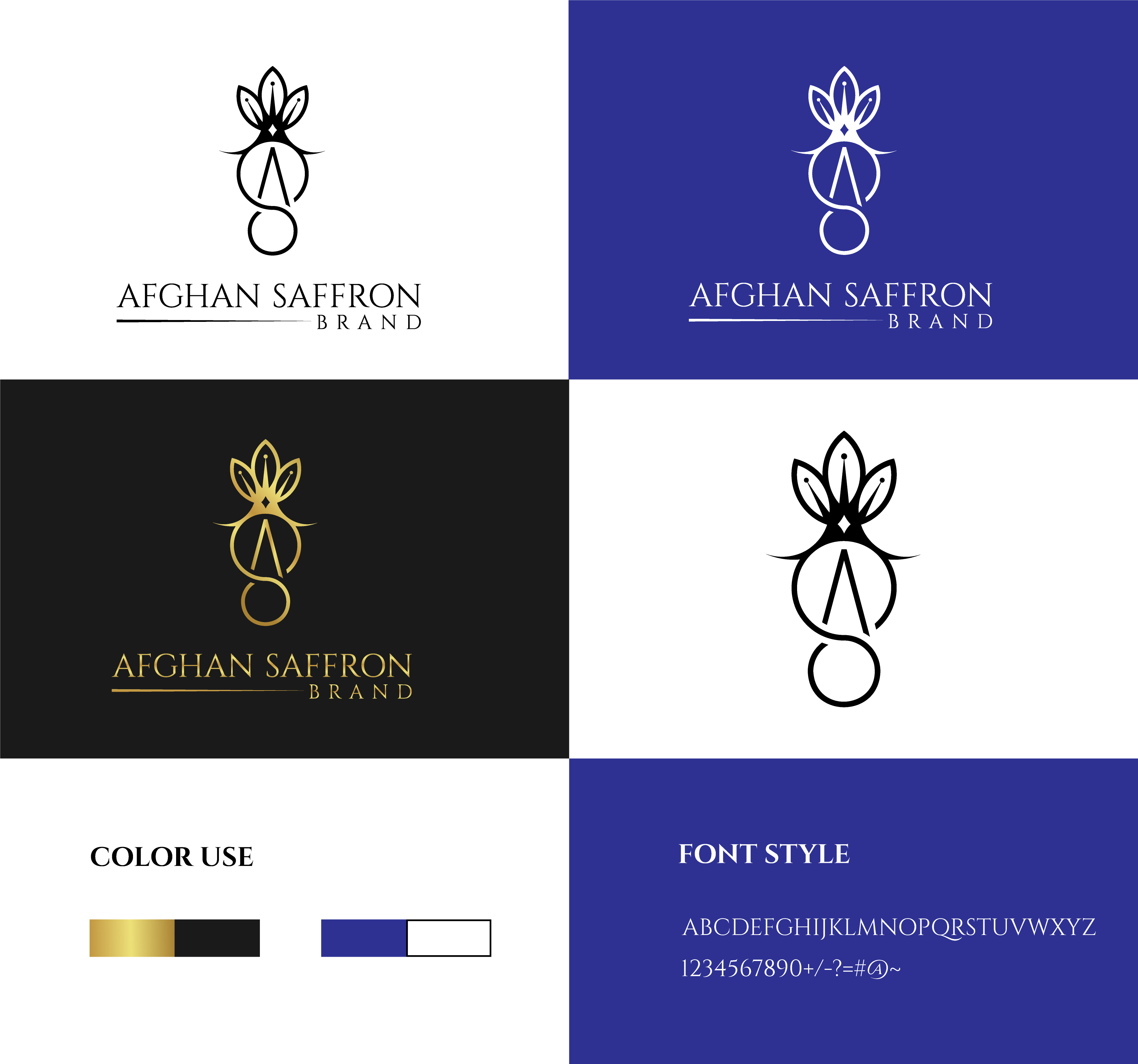 Logo Design by Nukhta Design for Afghan Saffron USA, LLC | Design #31923662